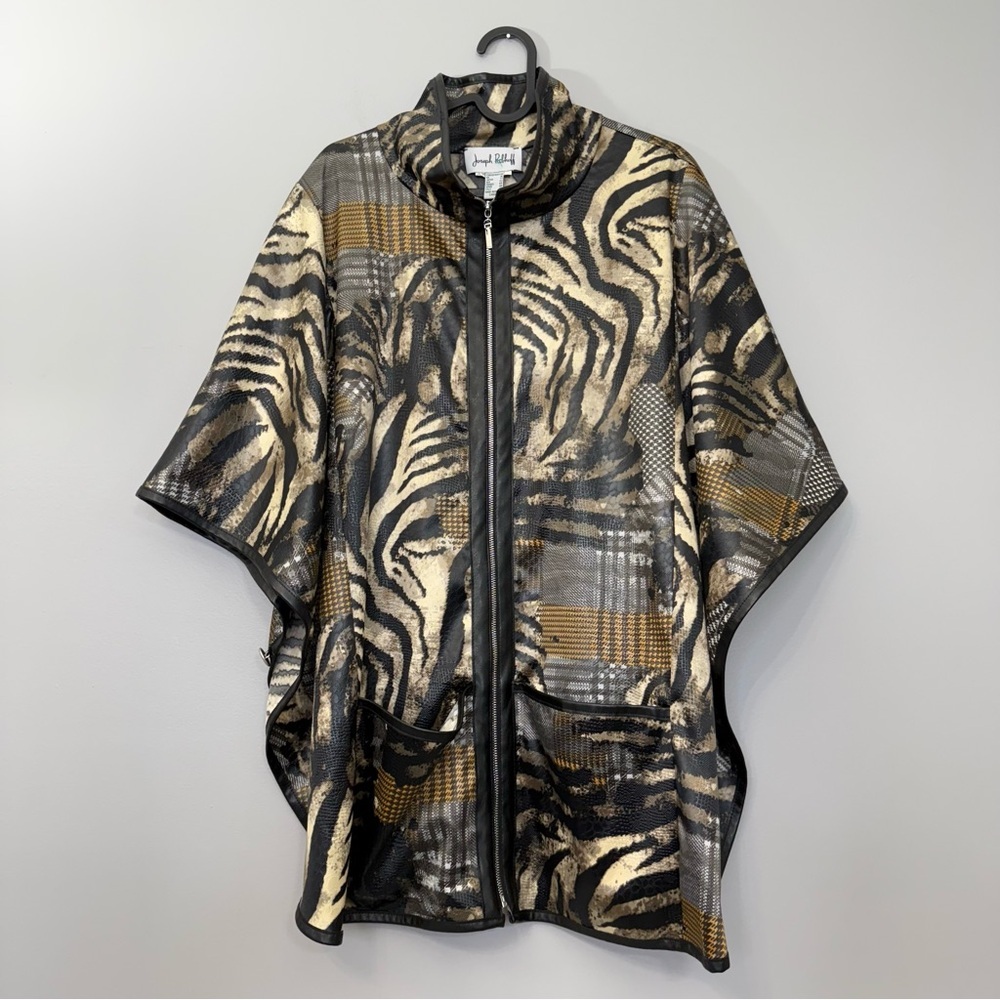 Joseph Ribkoff Animal Print Jacket sz US 14 - Picture 9 of 17